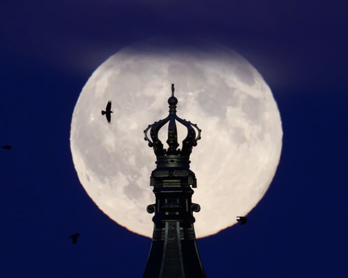 From St. Basil’s to Bondi: the brilliant ‘beaver’ supermoon – in pictures