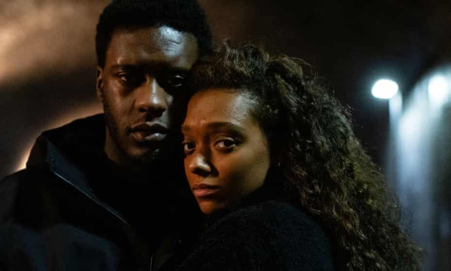 Samuel Adewunmi as Hero and Sophie Wilde as Kyra in You Don’t Know Me