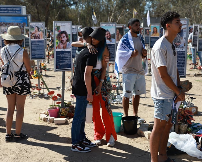 Israelis gather to mark two years since 7 October Hamas attack as Gaza ceasefire talks continue – live