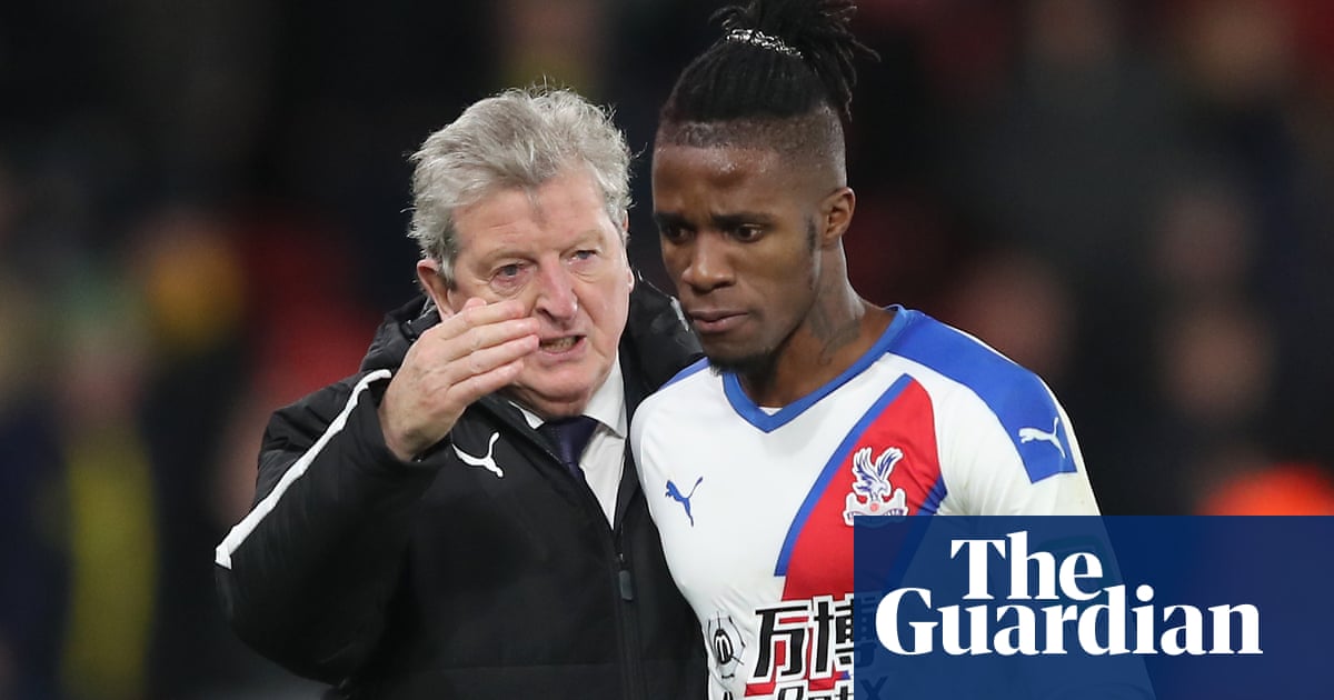 Hodgson admits Crystal Palace would consider ‘serious bid’ for Wilfried Zaha