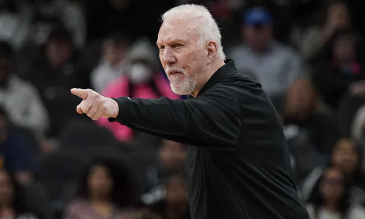 <div class=__reading__mode__extracted__imagecaption>Gregg Popovich became the all-time winningest head coach in the NBA with 1,336 victories. Photograph: Eric Gay/AP<br>Gregg Popovich became the all-time winningest head coach in the NBA with 1,336 victories. Photograph: Eric Gay/AP</div>