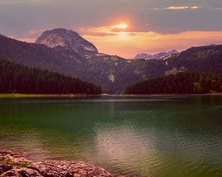 Crno Jezero (Black Lake) in Zabljak, Montenegro.