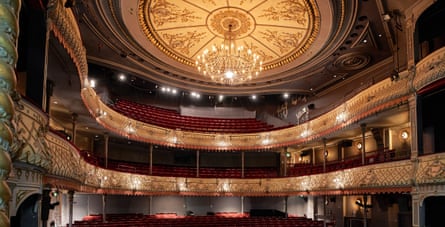 Inside the Old Vic theatre