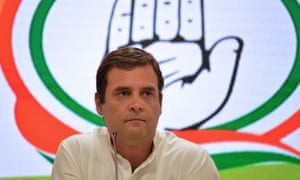 Congress party leader Rahul Gandhi
