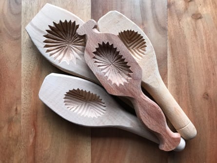 Maamoul moulds: for different faiths, the moulds have different patterns and meanings.