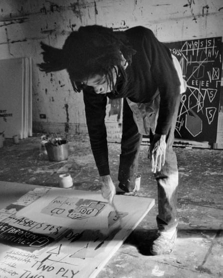 Jean-Michel Basquiat painting, 1983.
