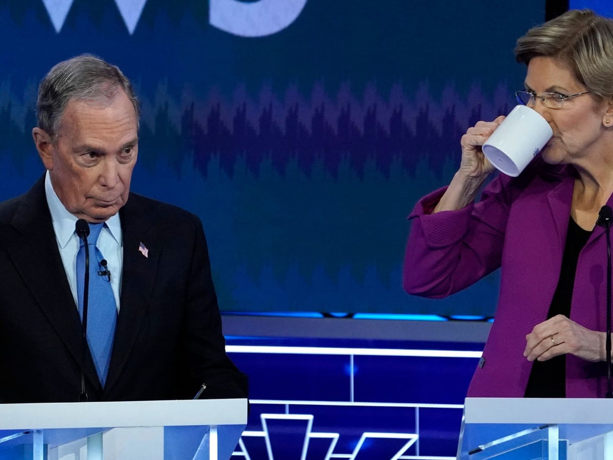 Cause Of Death Elizabeth Warren Democratic Debate S Brutality Delights Viewers Us News The Guardian