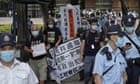 Hong Kong police out in force to deter protests on China's national day