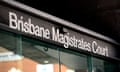 The Brisbane magistrates court