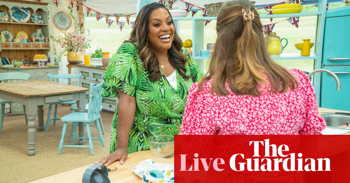 The Great British Bake Off: episode six – live