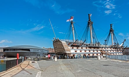 The Mary Rose museum in Portsmouth Historic Dockyard
