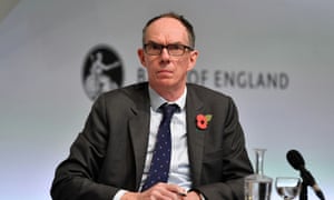 Bank of England Deputy Governor for Markets and Banking Dave Ramsden attends the Monetary Policy Report Press Conference in November.