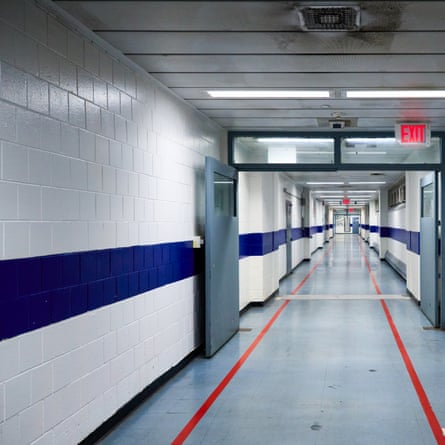 Watching Game 1 of the 2026 NBA finals between the New York Knicks and San Antonio Spurs on Rikers Island, East Elmhurst, New York, on 3 June 2026.