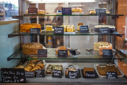 Food on sale at Drift Cafe, Cresswell, Northumberland