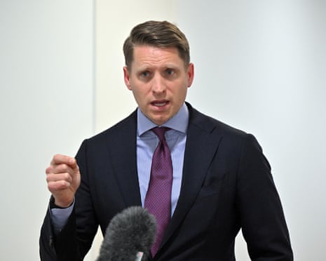 Shadow industry minister Andrew Hastie