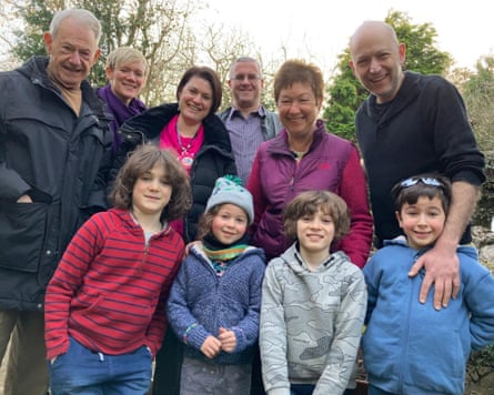 John Hajdu and his family
