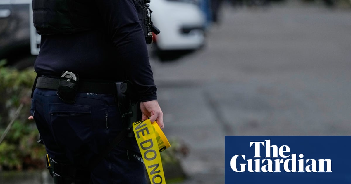 Two people shot by US federal agents in Portland, police say