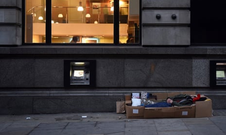 Camden reported the largest increase in rough sleeping of any area in England.