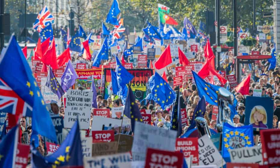 Saturday's march for a referendum on any Brexit deal