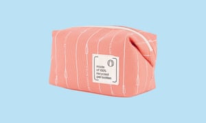 Recycled toiletries bag