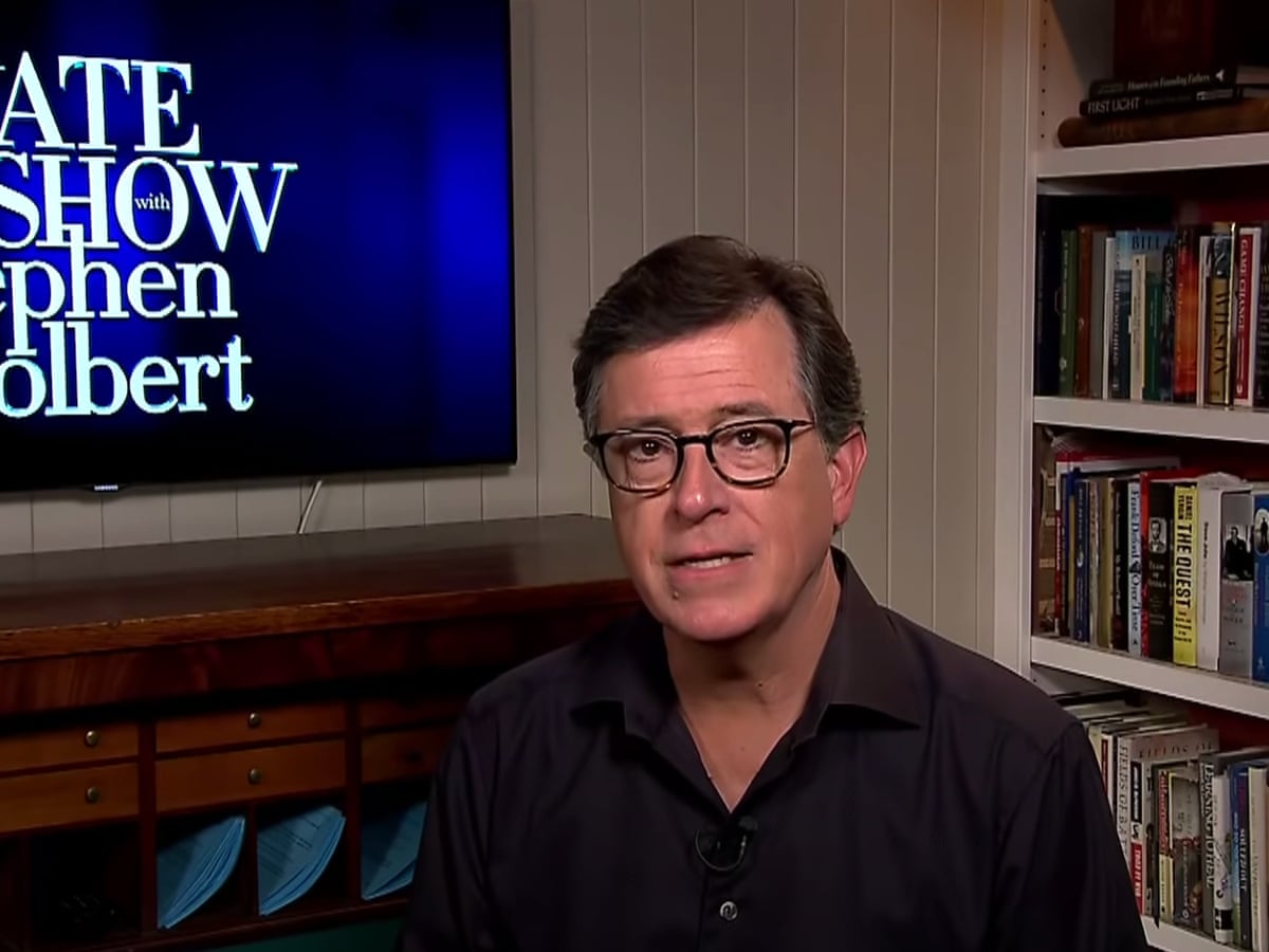 Stephen Colbert America Is In Trouble Or As Trump Puts It Promises Made Promises Kept Culture The Guardian