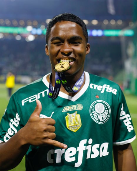 Endrick of Palmeiras: meant to be very good at football.