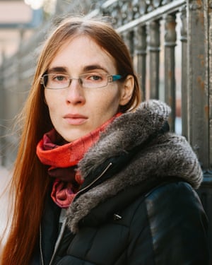 Transgender activist Maya Demidova.