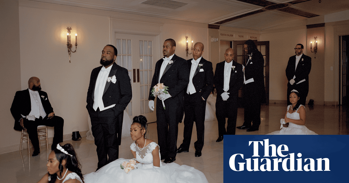 Young ladies too tired to stand at a Black debutante ball: Miranda Barnes’s best photograph
