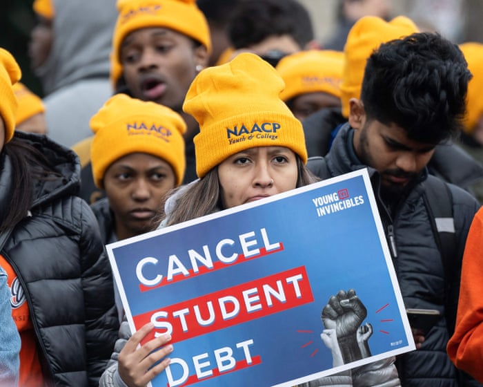 Trump officials move to scrap Biden student-loan repayment plan