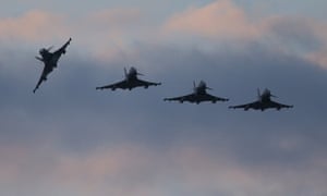 RAF Typhoons arrive in Cyprus