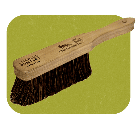 Wooden hand garden brush