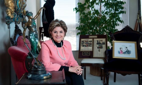 The women’s rights attorney Gloria Allred poses for a portrait session at her office in Los Angeles, California. 