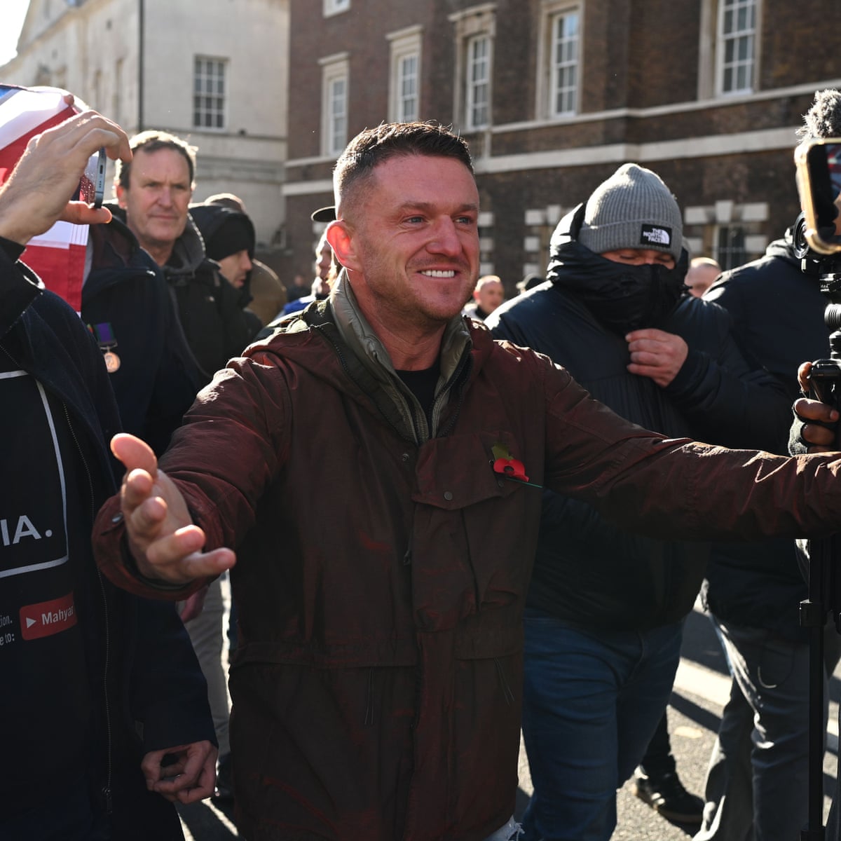 Tommy Robinson not welcome at march against antisemitism, say