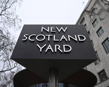 New Scotland Yard sign