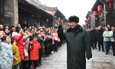 Chinese President Xi Jinping Shanxi province last week