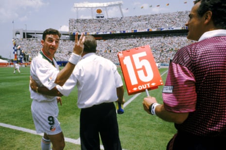 John Aldridge goes berserk astatine nan 4th charismatic aft being kept connected nan sidelines for six minutes while waiting to travel on.