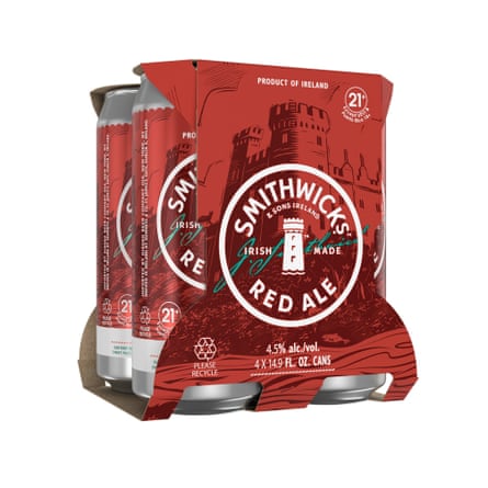 Cerveza irlandesa Smithwick (4,5% ABV)