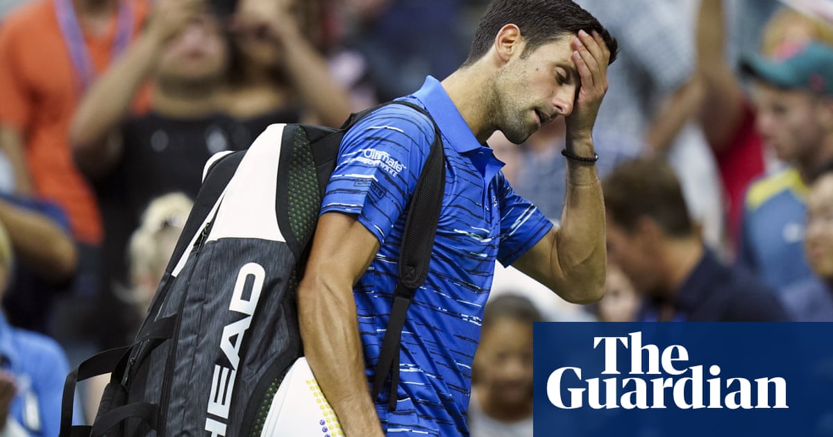 US Open title defence ends as Novak Djokovic departs to boos after retiring hurt