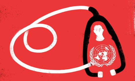 Illustration for Philippa Whitford's Gaza visit by Sébastien Thibault