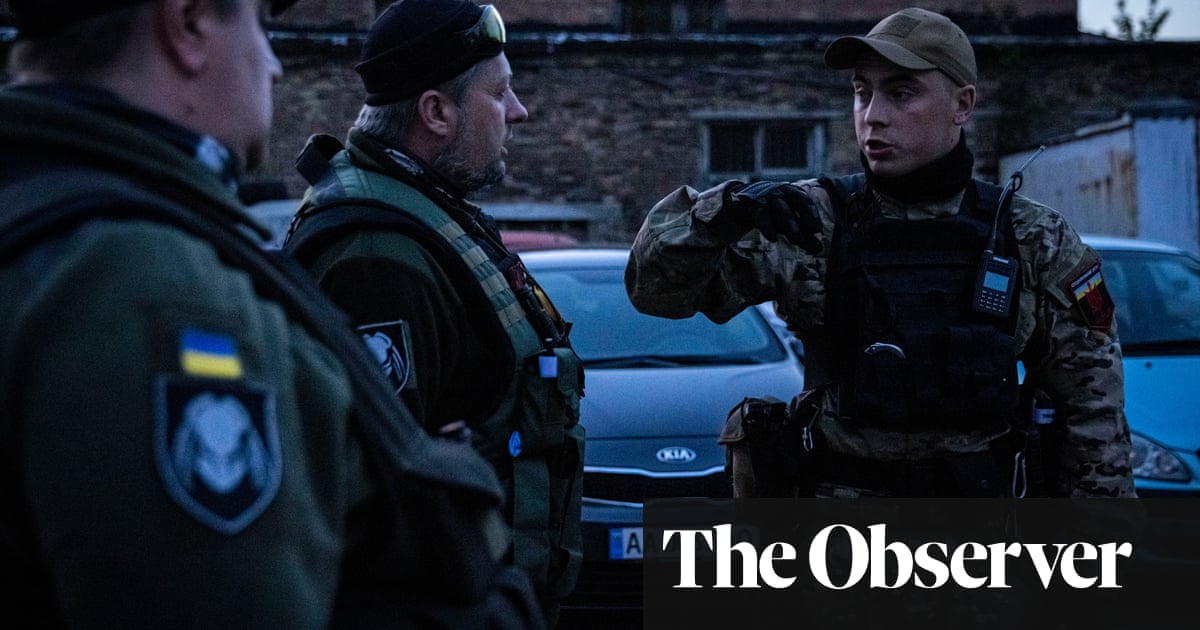 The Kyiv unit patrolling the streets as law and order cracks under war