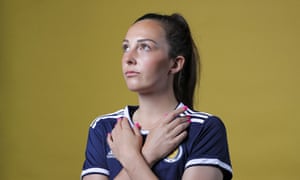 Caroline Weir poses during the official Womenâs World Cup portrait session.