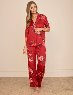 Go for glamourTreat yourself to a lazy Sunday morning in bedin Autograph’s collaboration with Rosie Huntington-Whiteley for Marks &amp; Spencer. The floral print PJs are  made using anti-static fabric that doesn’t cling. Satin PJs, £35, marksandspencer.com 