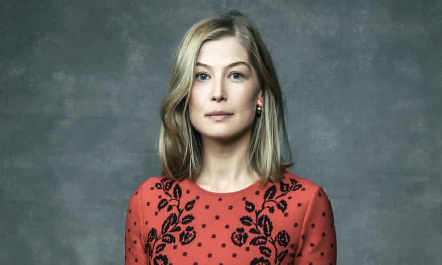 Rosamund Pike stars as Edith Wilson in QCode’s scripted series.