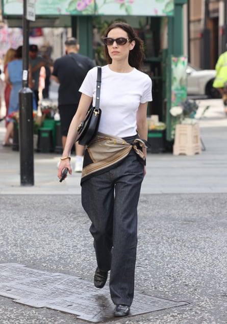 Celebrity Sightings In LondonLONDON, ENGLAND - MAY 01: Alexa Chung in London on May 01, 2025 in London, England. (Photo by Neil P. Mockford/Getty Images for Gucci)