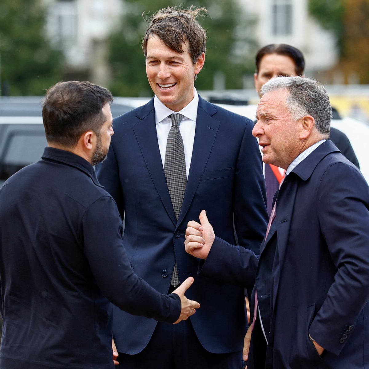 US envoys Kushner and Witkoff visit Kyiv for first time after Putin talks
