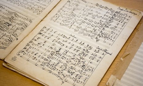 Two manuscripts featuring handwritten and signed music from English composer Gustav Holst, which had been missing for more than 100 years.