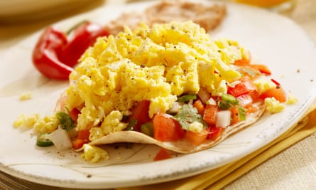 Huevos rancheros are not for breakfast.