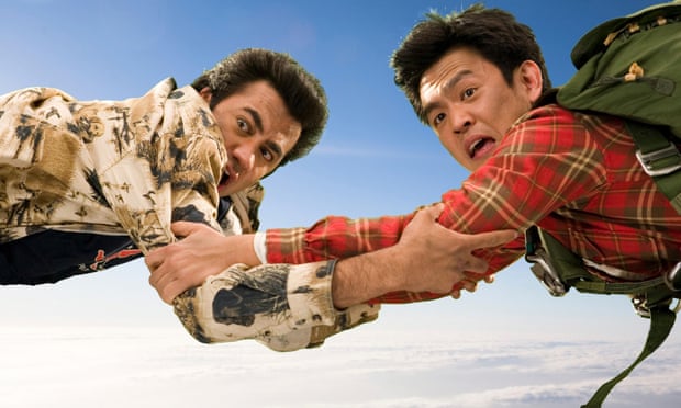 Bad trip: John Cho with Kal Penn in stoner comedy Harold & Kumar Escape from Guantanamo Bay.