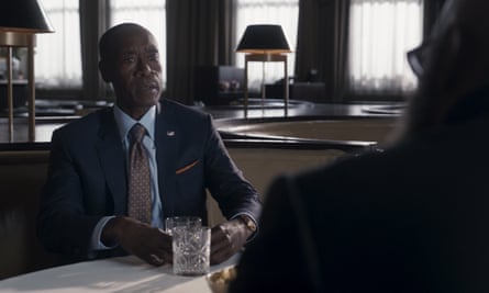 Don Cheadle as James ‘Rhodey’ Rhodes.