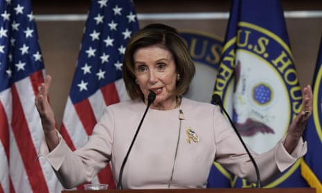 ‘We will have something that will meet the president’s goals, I feel very confident about that,’ said House speaker Nancy Pelosi on Sunday.
